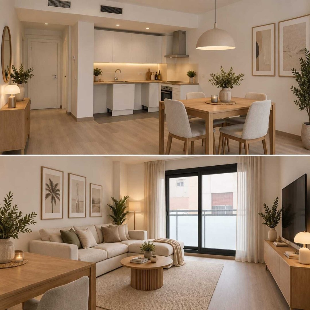 1 Bed Middle Floor Apartment in Málaga Centro