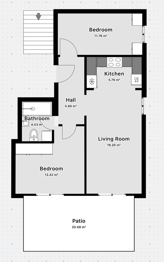 2 Bed Ground Floor Apartment in Casares
