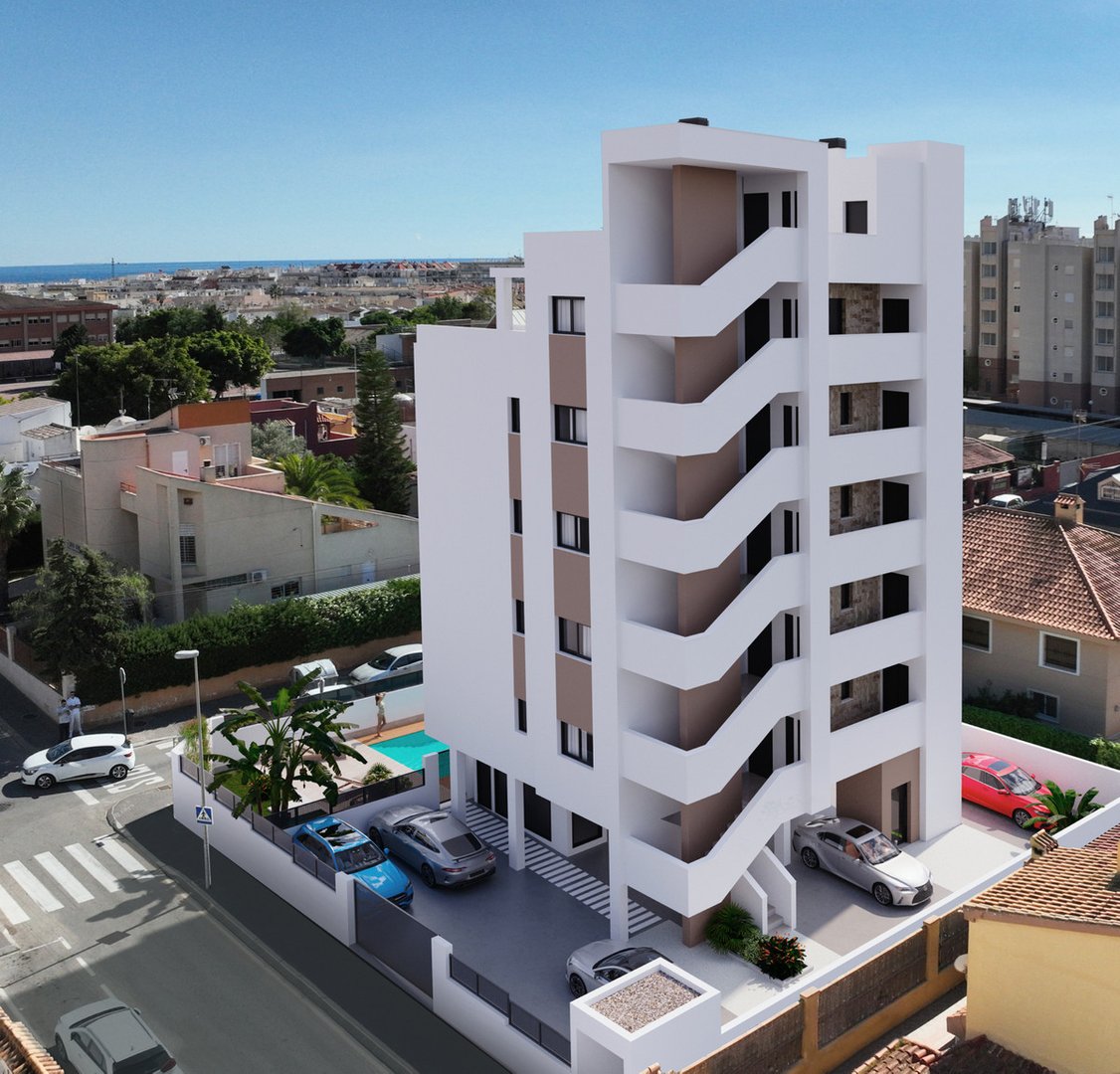 2 Bed New Development in Torrevieja