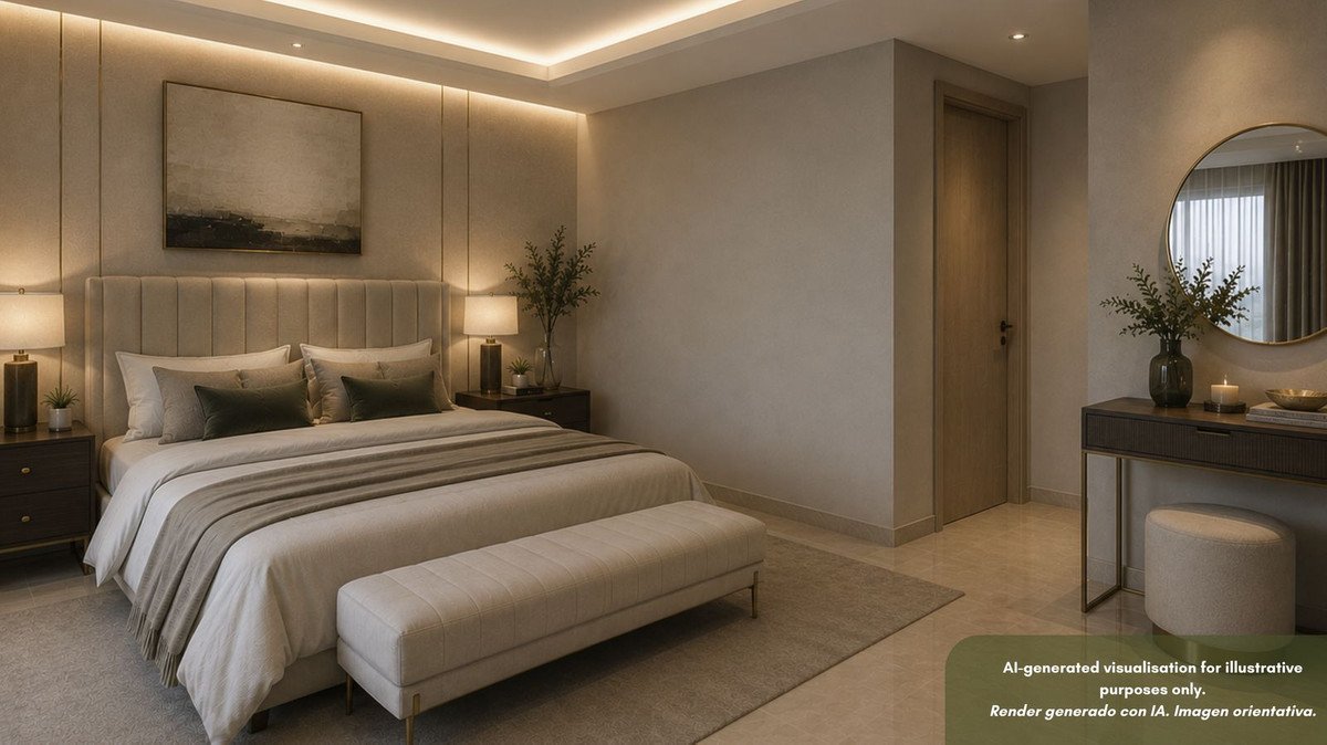 3 Bed Middle Floor Apartment in Bahía de Marbella