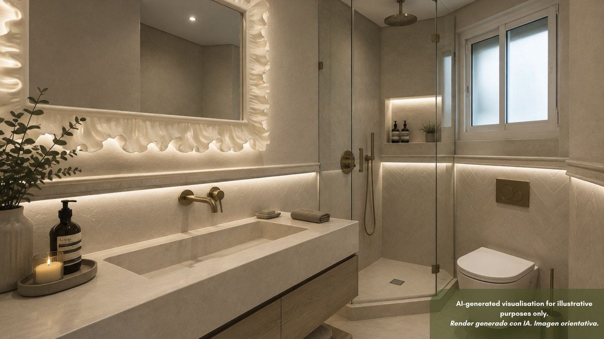 3 Bed Middle Floor Apartment in Bahía de Marbella
