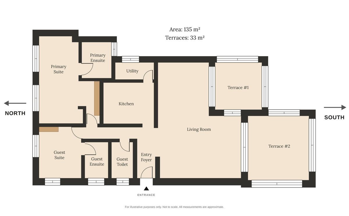 3 Bed Middle Floor Apartment in Bahía de Marbella