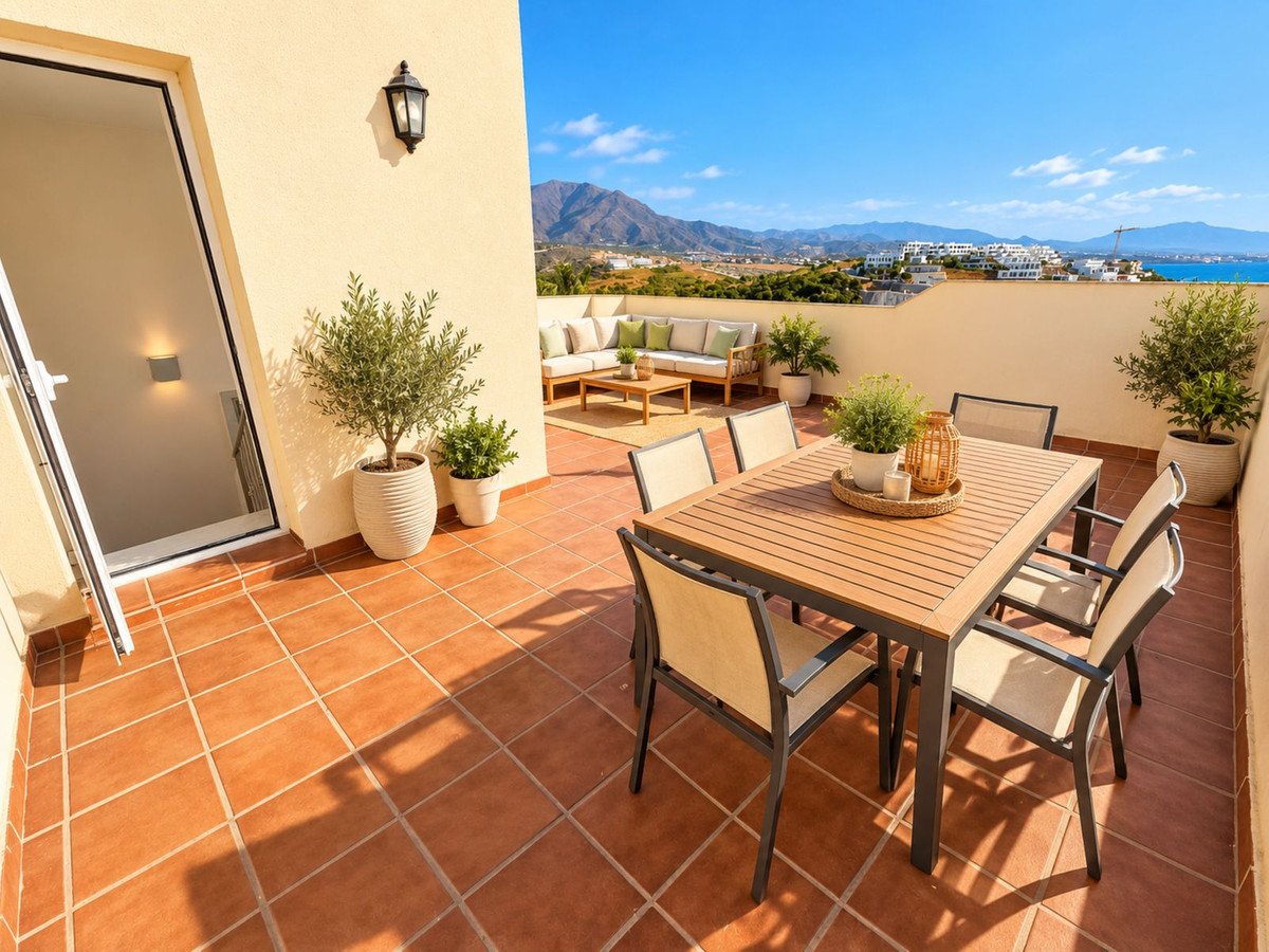 3 Bed Penthouse in Casares Playa