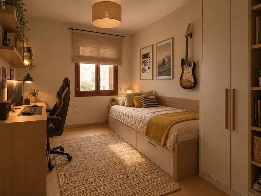 4 Bed Middle Floor Apartment in Málaga