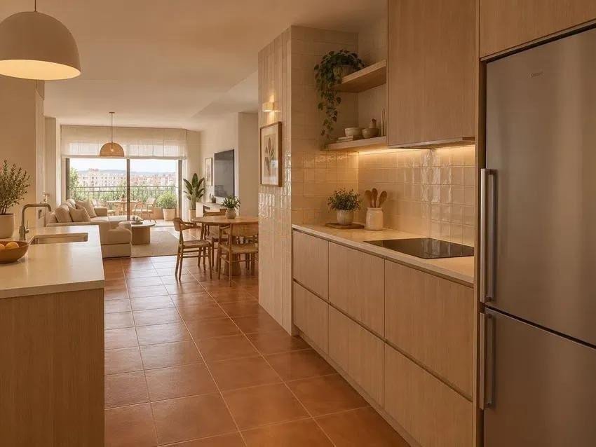 4 Bed Middle Floor Apartment in Málaga