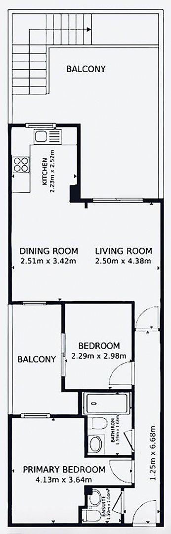 2 Bed Middle Floor Apartment in Fuengirola