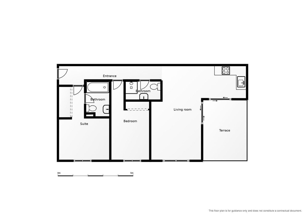 2 Bed Ground Floor Apartment in Valle Romano