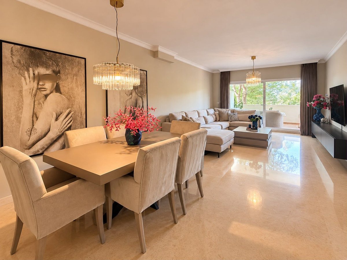3 Bed Ground Floor Apartment in Marbella