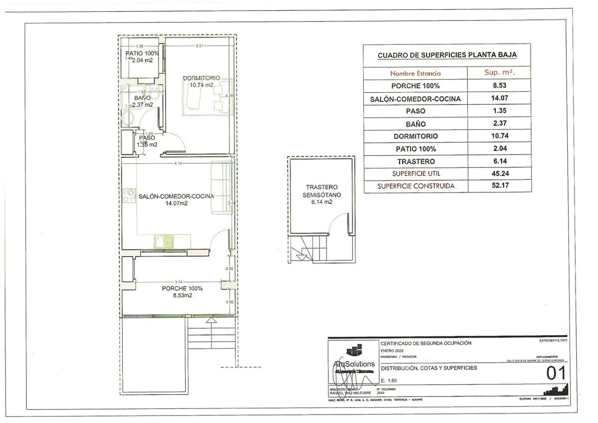 1 Bed Townhouse in Ciudad Quesada