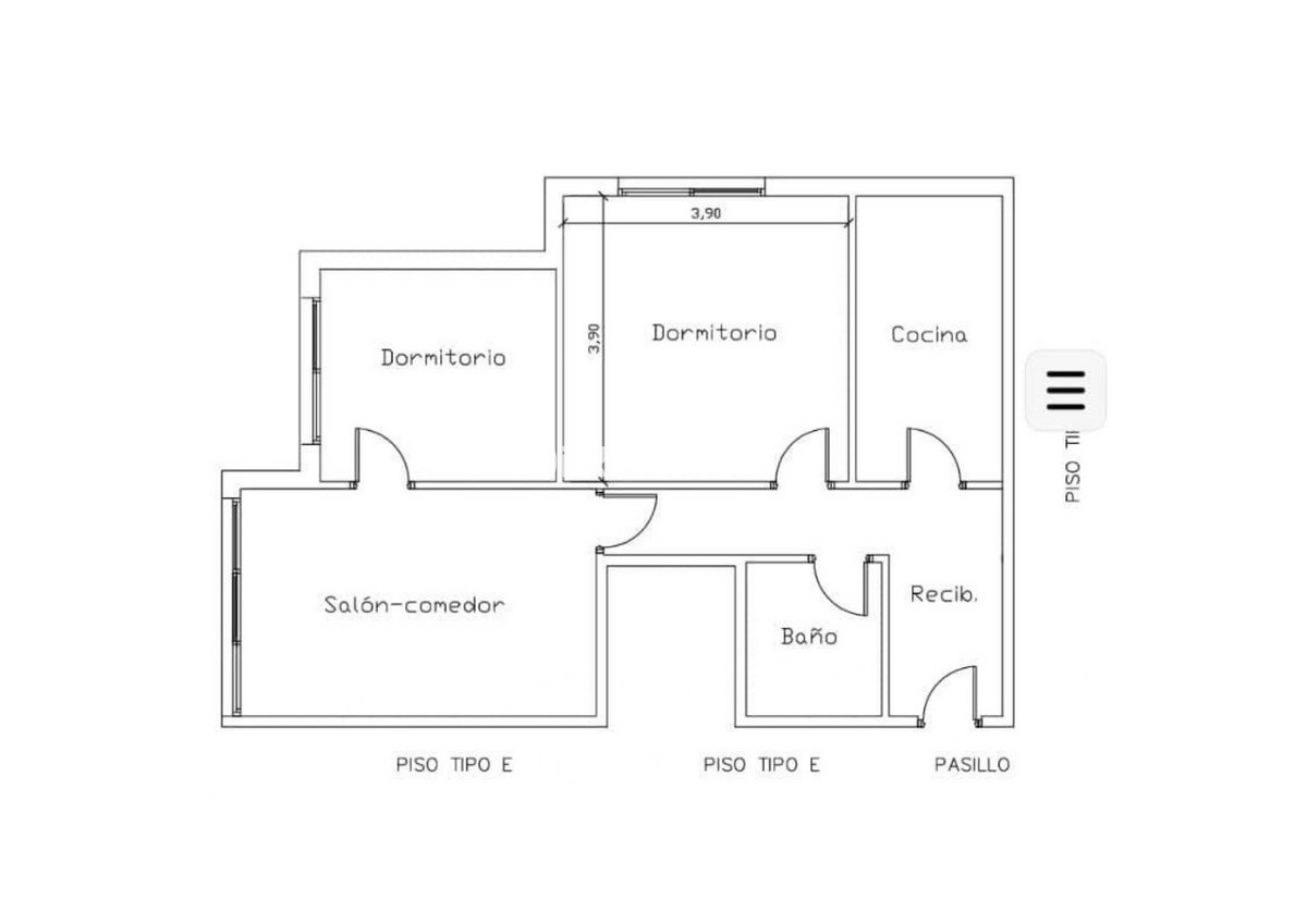 2 Bed Middle Floor Apartment in Málaga