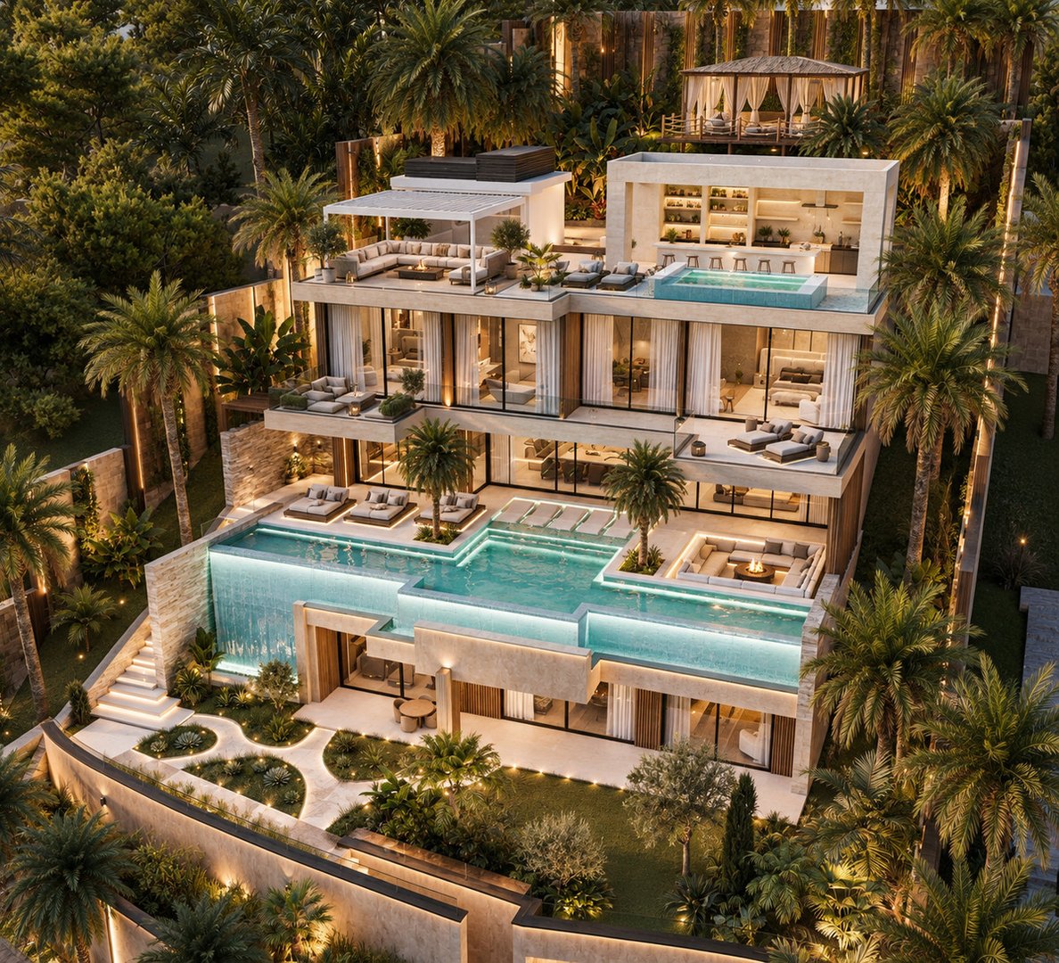 5 Bed Detached Villa in Altos de los Monteros