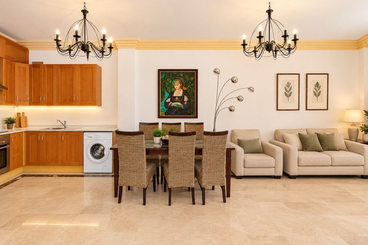 3 Bed Middle Floor Apartment in Nueva Andalucía