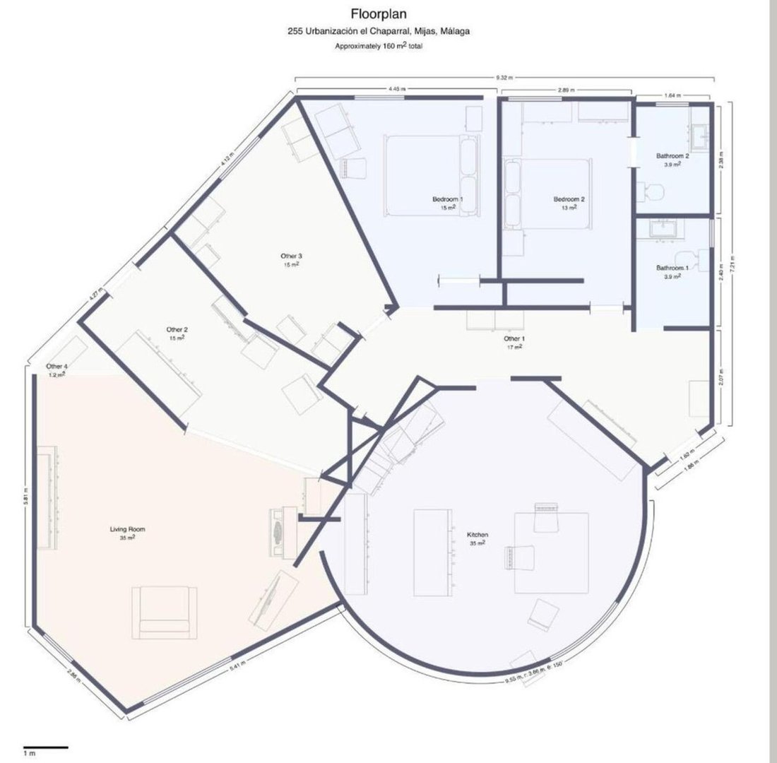3 Bed Detached Villa in El Chaparral