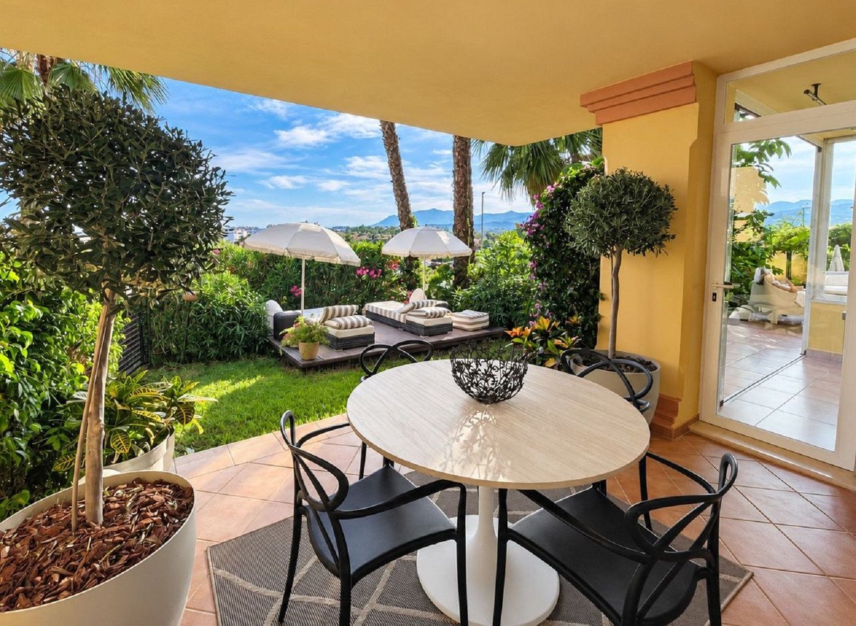 3 Bed Ground Floor Apartment in Nueva Andalucía