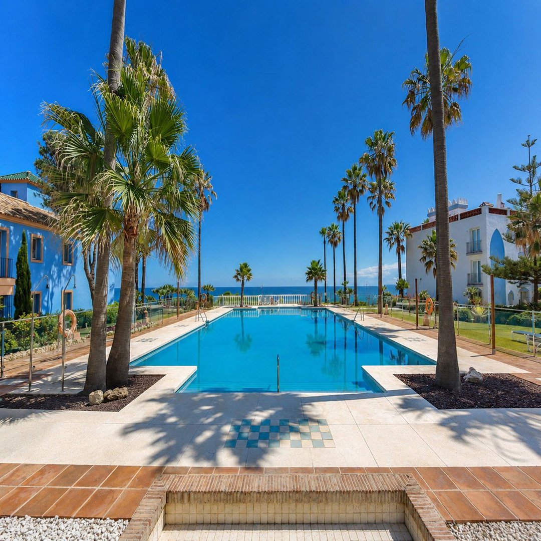 2 Bed Ground Floor Apartment in Casares Playa