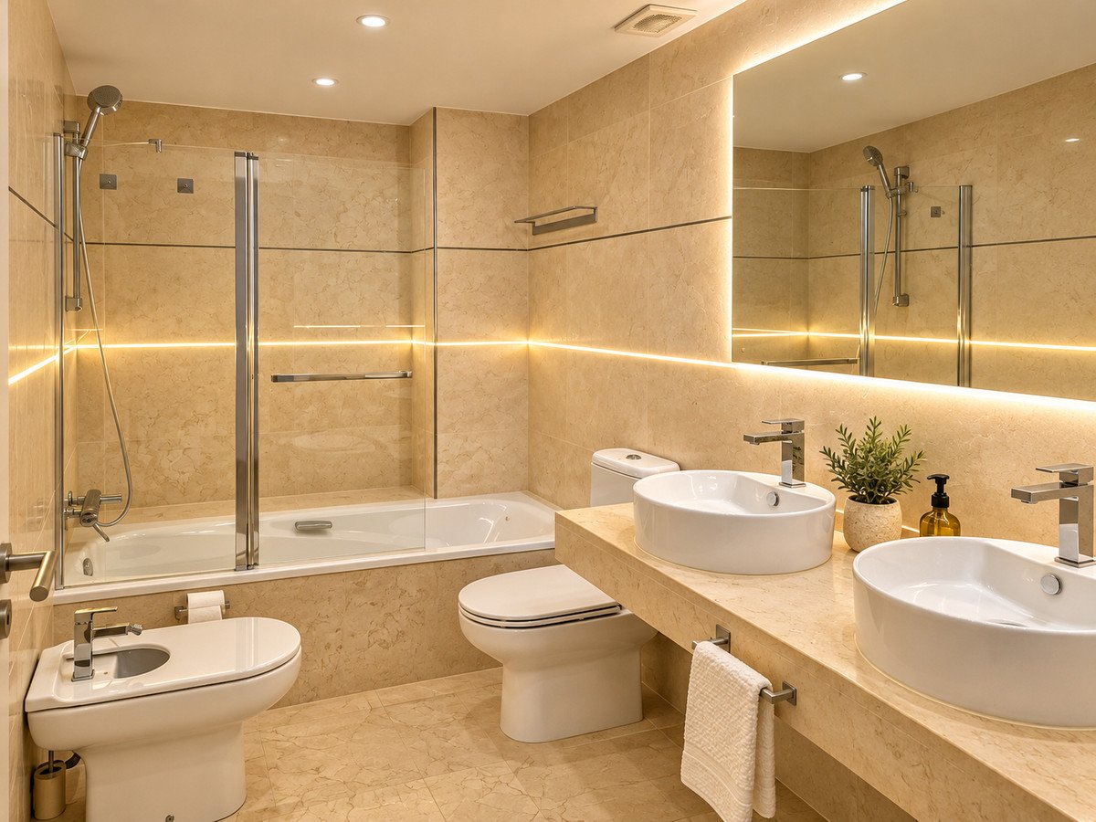 2 Bed Middle Floor Apartment in Estepona