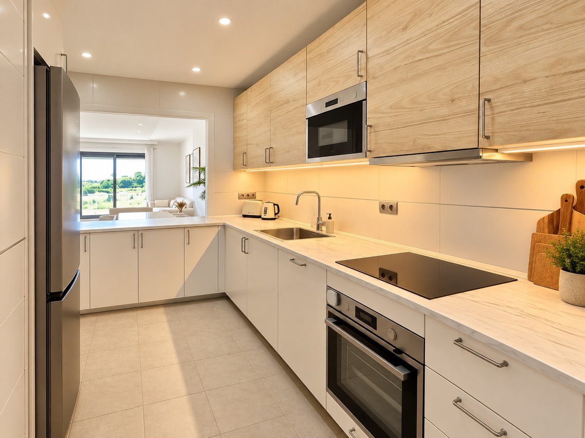 2 Bed Middle Floor Apartment in Estepona