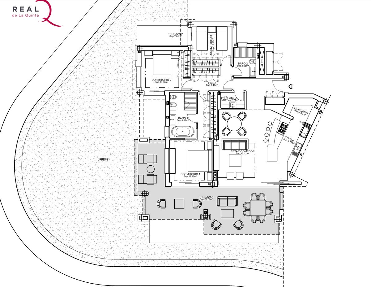 3 Bed Ground Floor Apartment in Benahavís