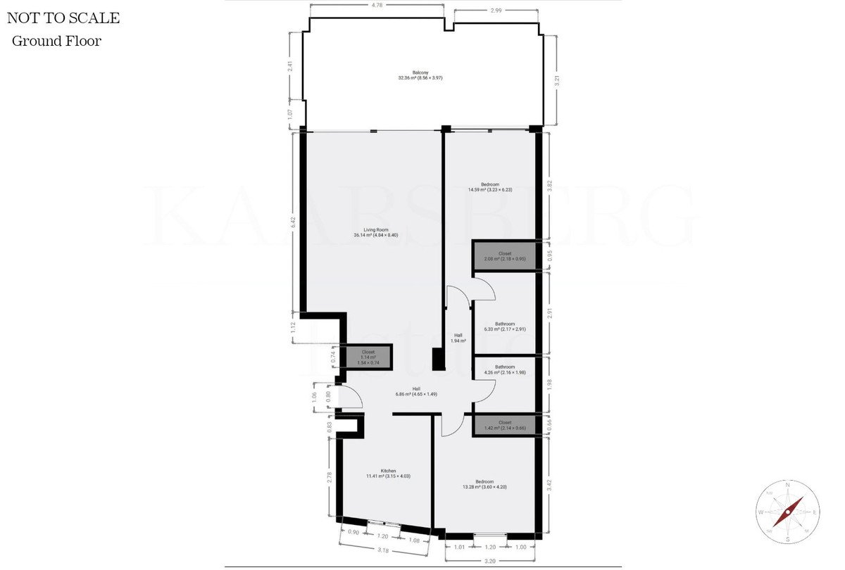 2 Bed Middle Floor Apartment in Miraflores