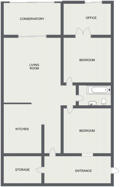 2 Bed Middle Floor Apartment in Campoamor