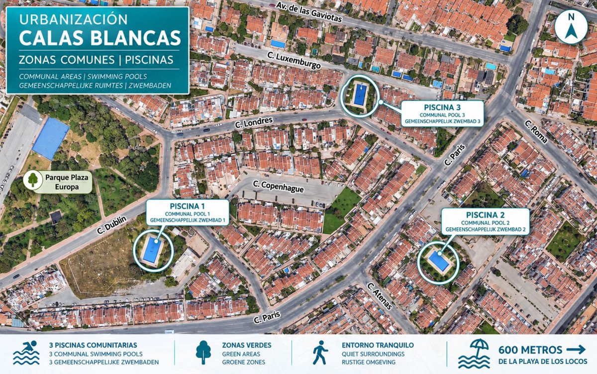 2 Bed Townhouse in Playa de los Locos