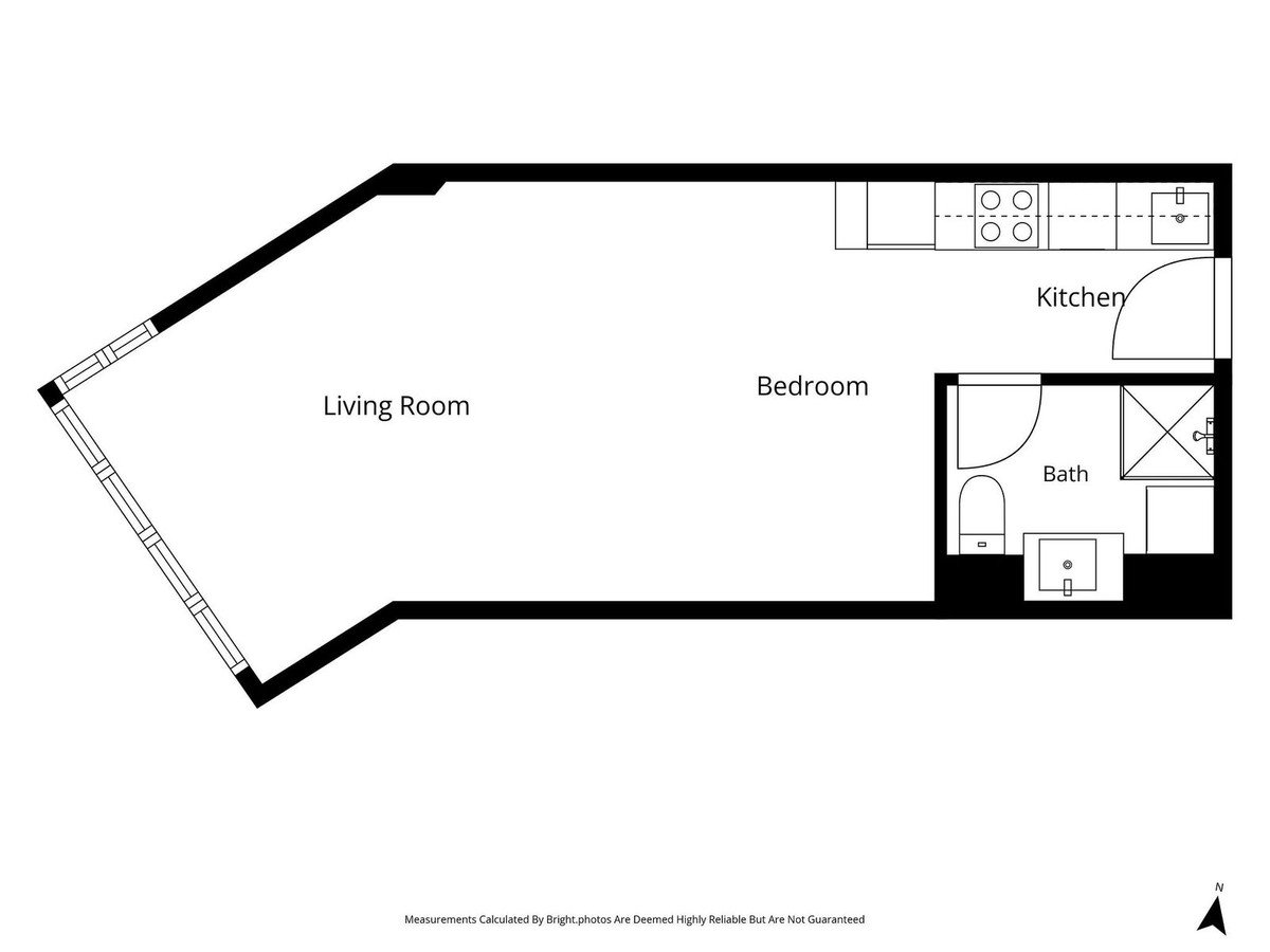 1 Bed Middle Floor Studio in Calahonda