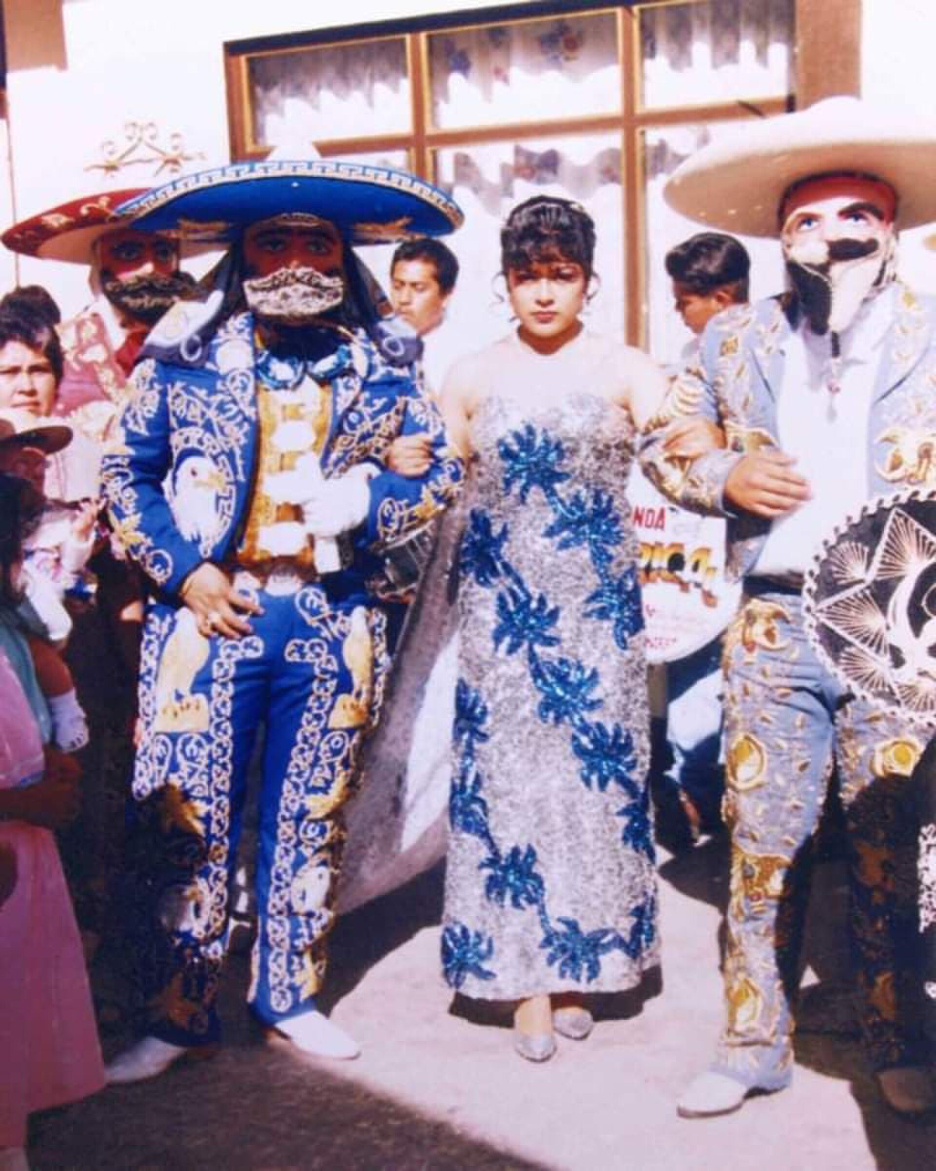 charros las aguilas del pueblo de san sebastian tecoloxtitlan carnaval de 1988