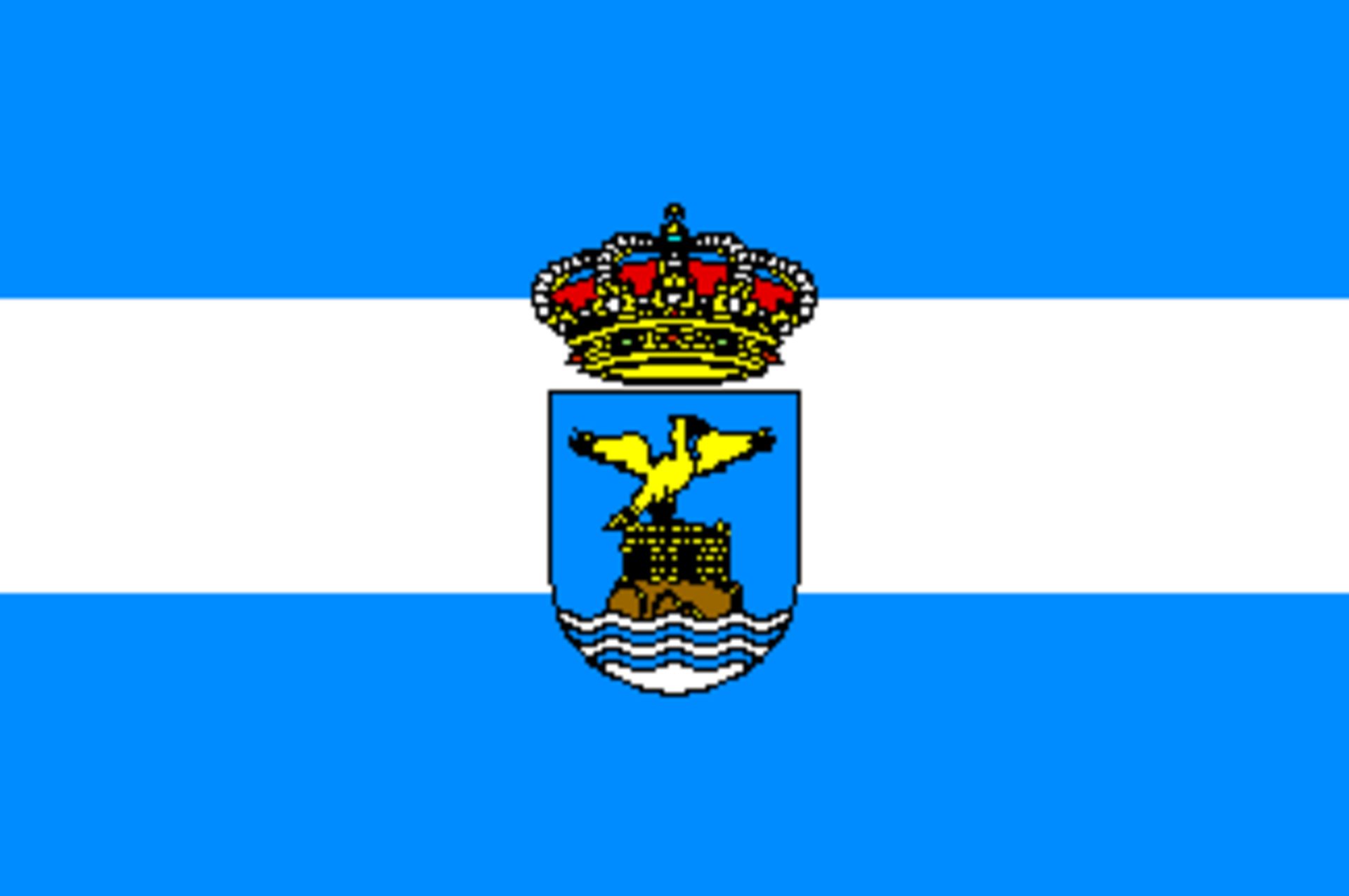 Flag of the city of Águilas, Murcia, Spain