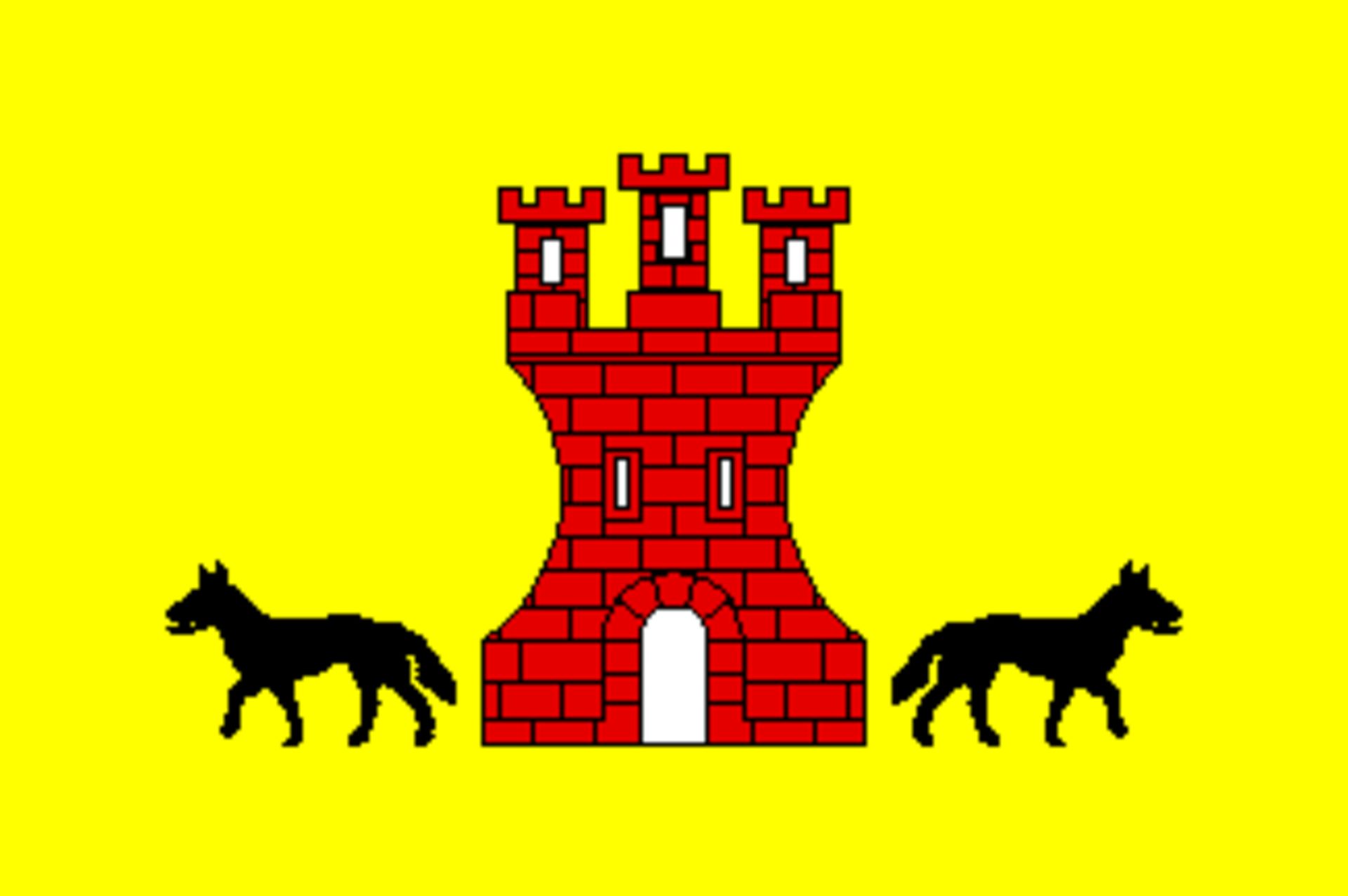 Flag of the city of Albudeite, Murcia, Spain