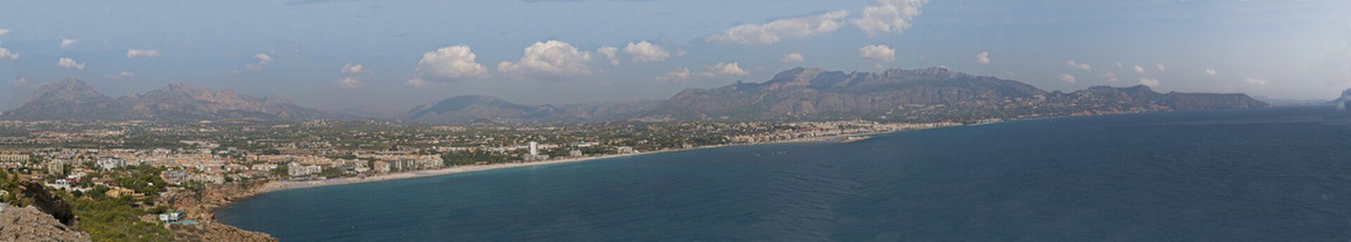 Vista panorámica de Alfaz