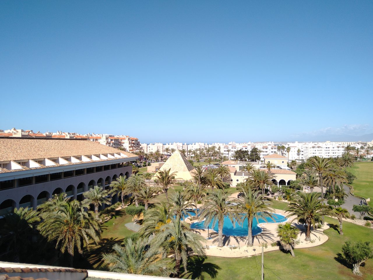 Vista de Almerimar en mayo de 2021.