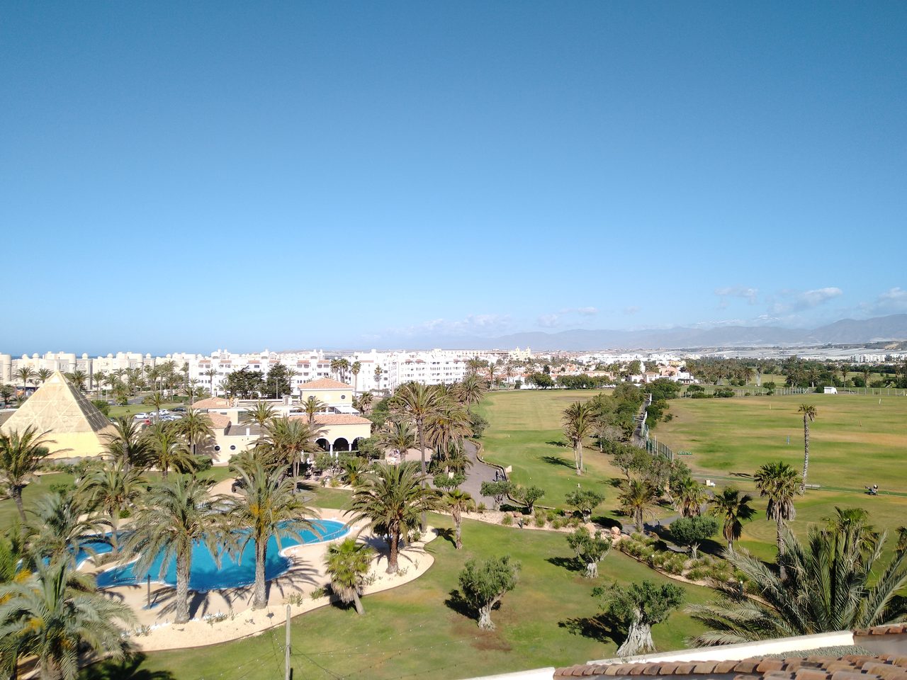 Vista de Almerimar en mayo de 2021.