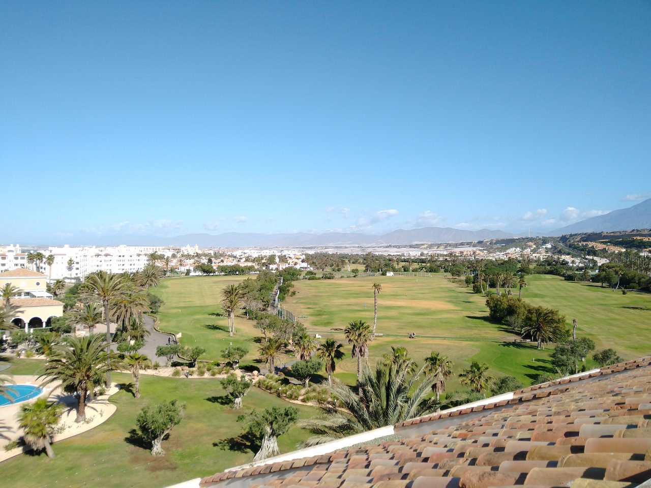Vista de Almerimar en mayo de 2021.