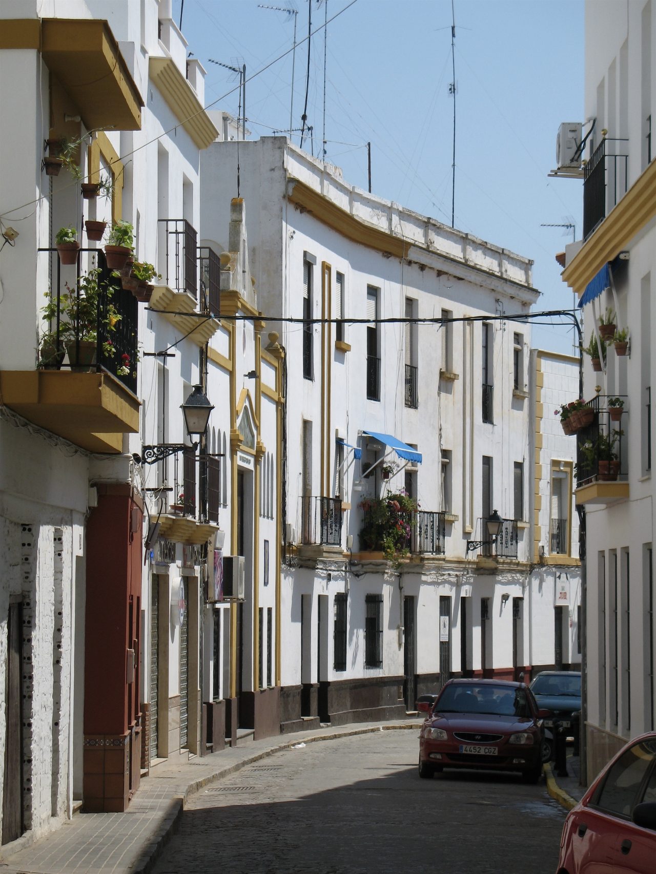 Ayamonte (Province of Huelva, Spain): Street in the old town