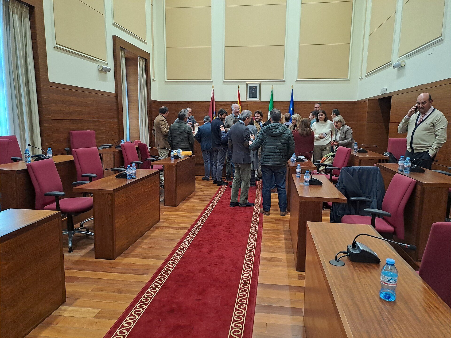 Todos los concejales del ayuntamiento de Chiclana de la Frontera en el pleno del