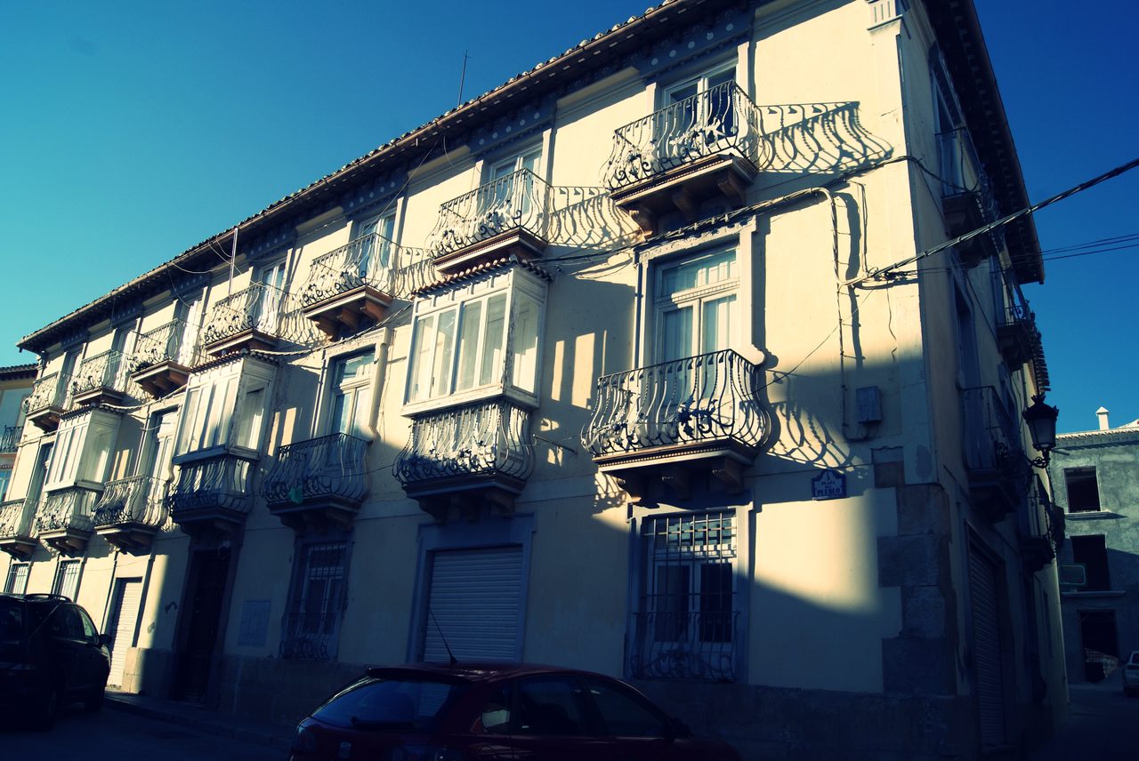 Edificio de Chirivel, España.