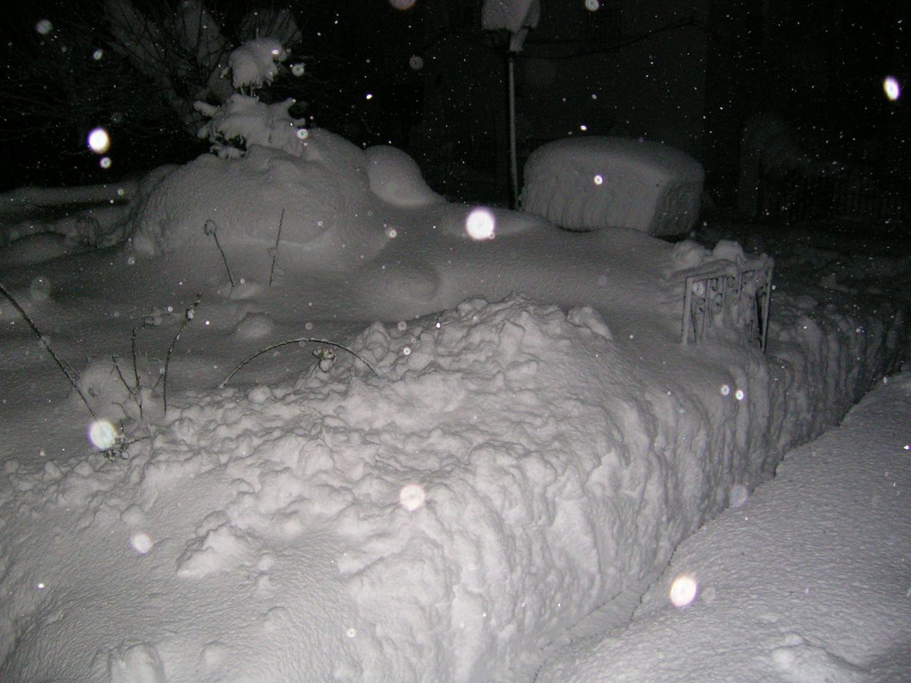 Nevada en Chirivel (Almería, España)