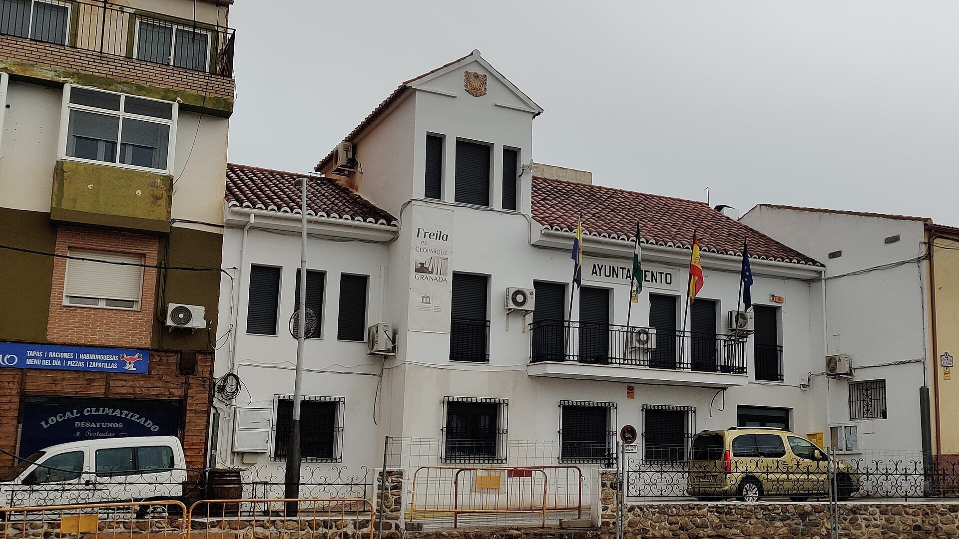 Edificio del Ayuntamiento de Freila, Granada.