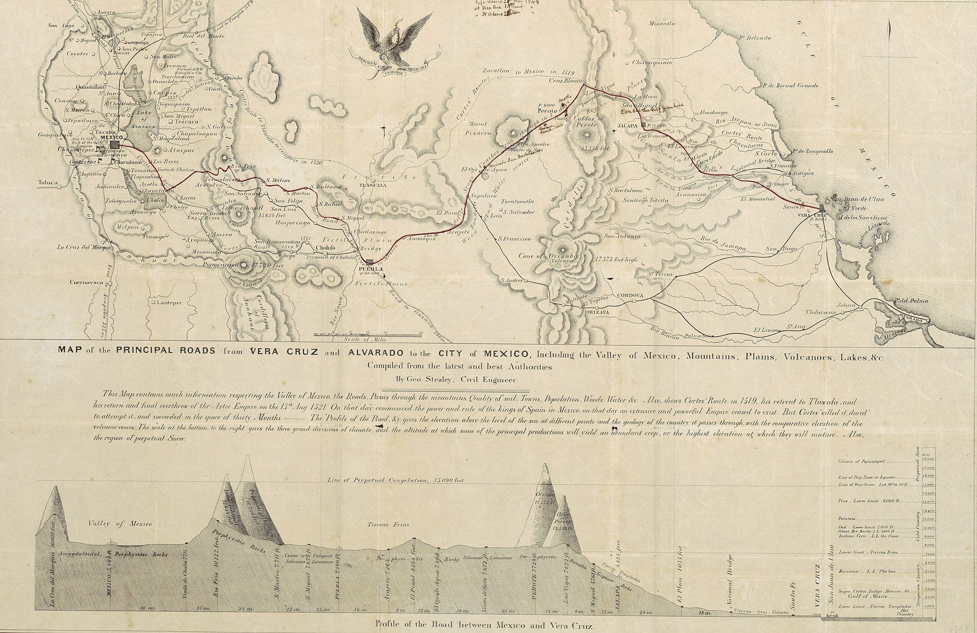 The Mitchell mapmaking firm in Philadelphia produced several different maps show