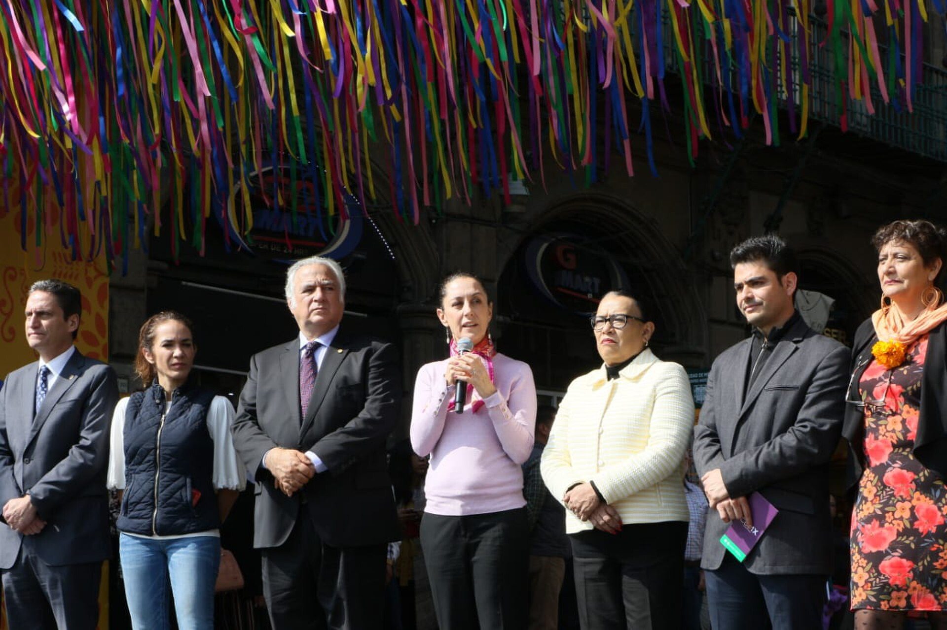 La Jefa de Gobierno, Claudia Sheinbaum Pardo, inauguró el Festival de las Flores