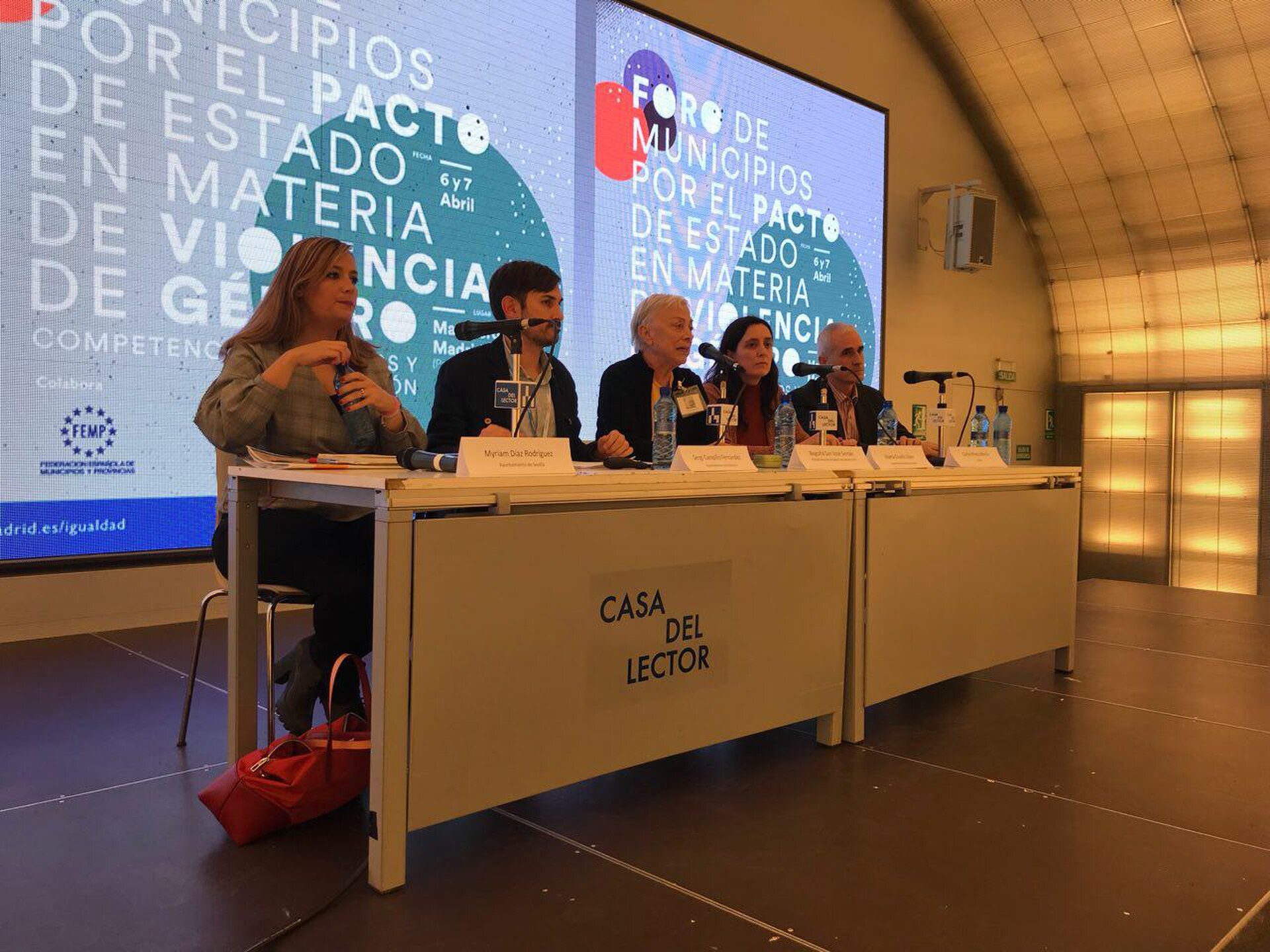 La delegada de Políticas de Género y Diversidad, Celia Mayer, ha participado est