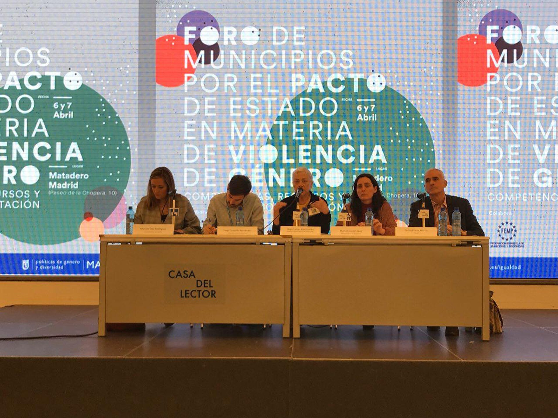 La delegada de Políticas de Género y Diversidad, Celia Mayer, ha participado est