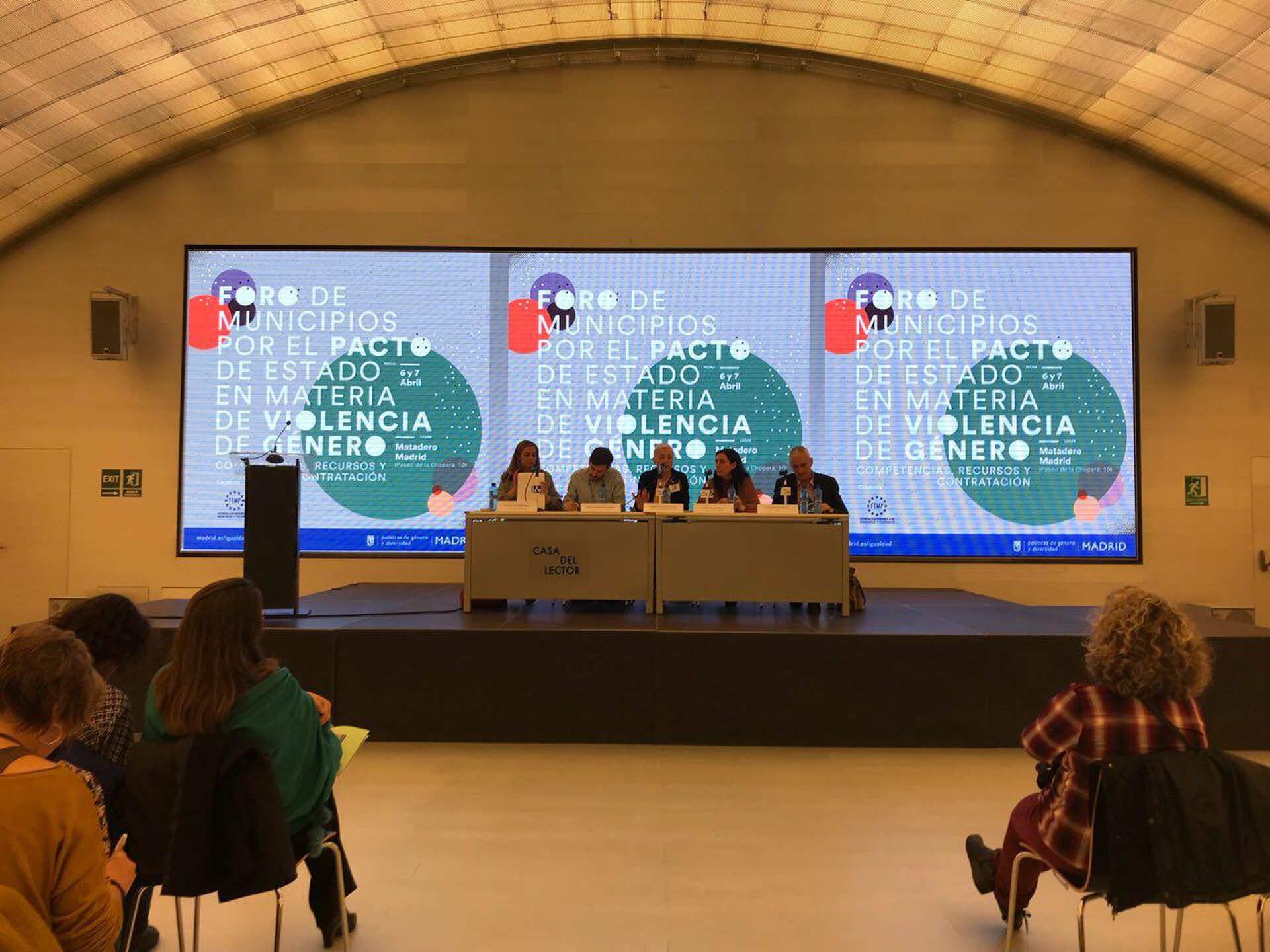 La delegada de Políticas de Género y Diversidad, Celia Mayer, ha participado est