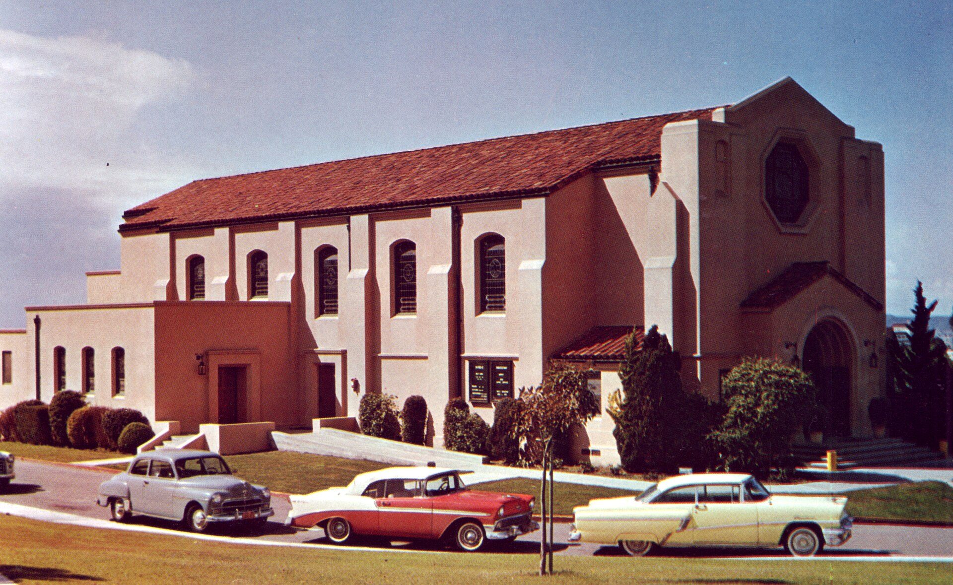 The Naval Hospital San Diego opened in the 1920s. It was of Spanish Colonial Rev
