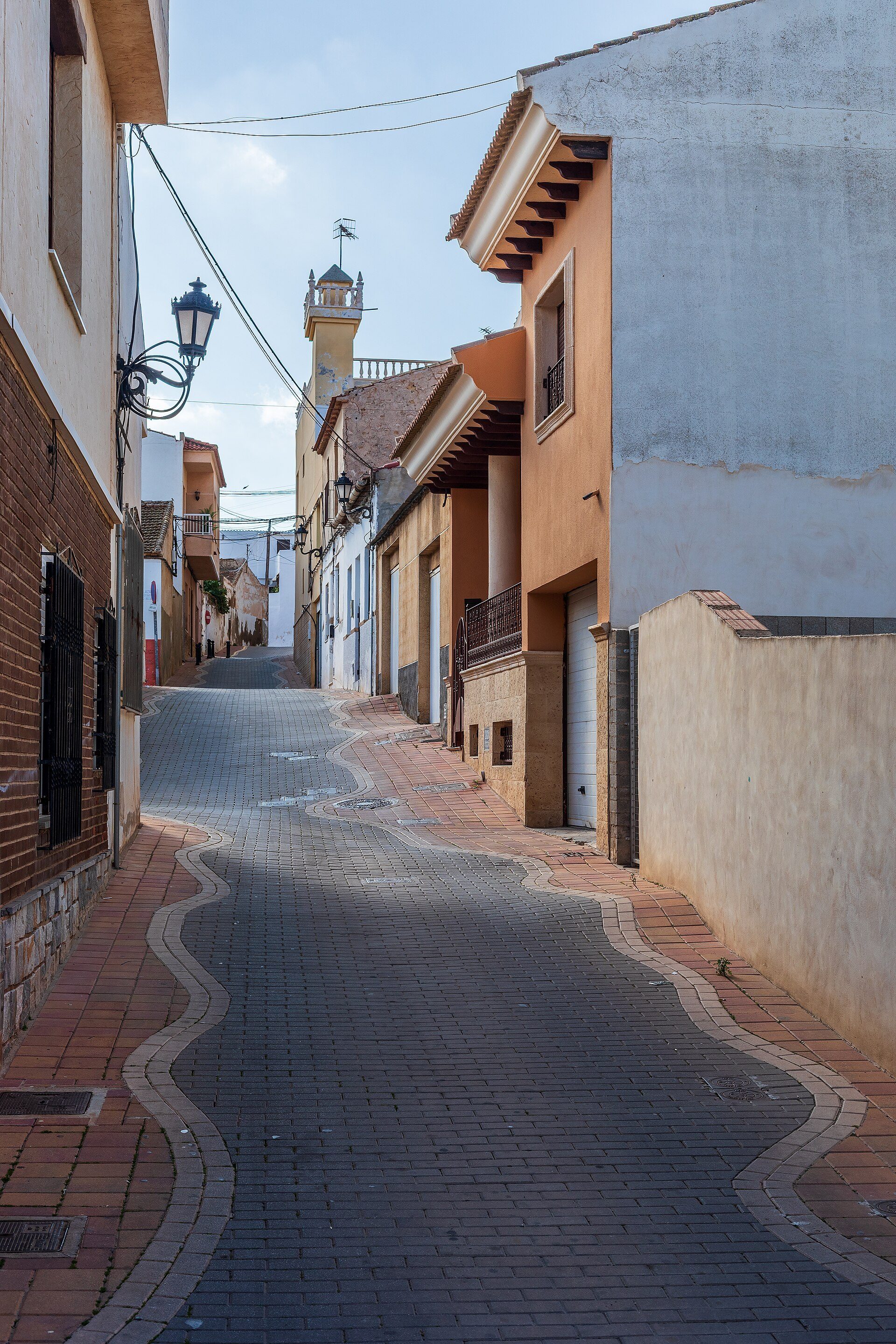 Calle Góngora in San Miguel de Salinas, Alicante, Valencia, Spain in 2025 Februa