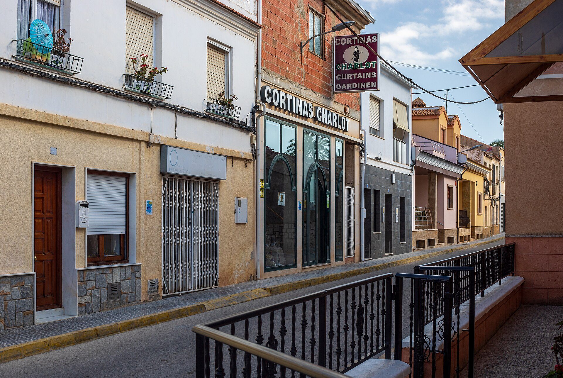 Calle Joaquín Ortuño in San Miguel de Salinas, Alicante, Valencia, Spain in 2025
