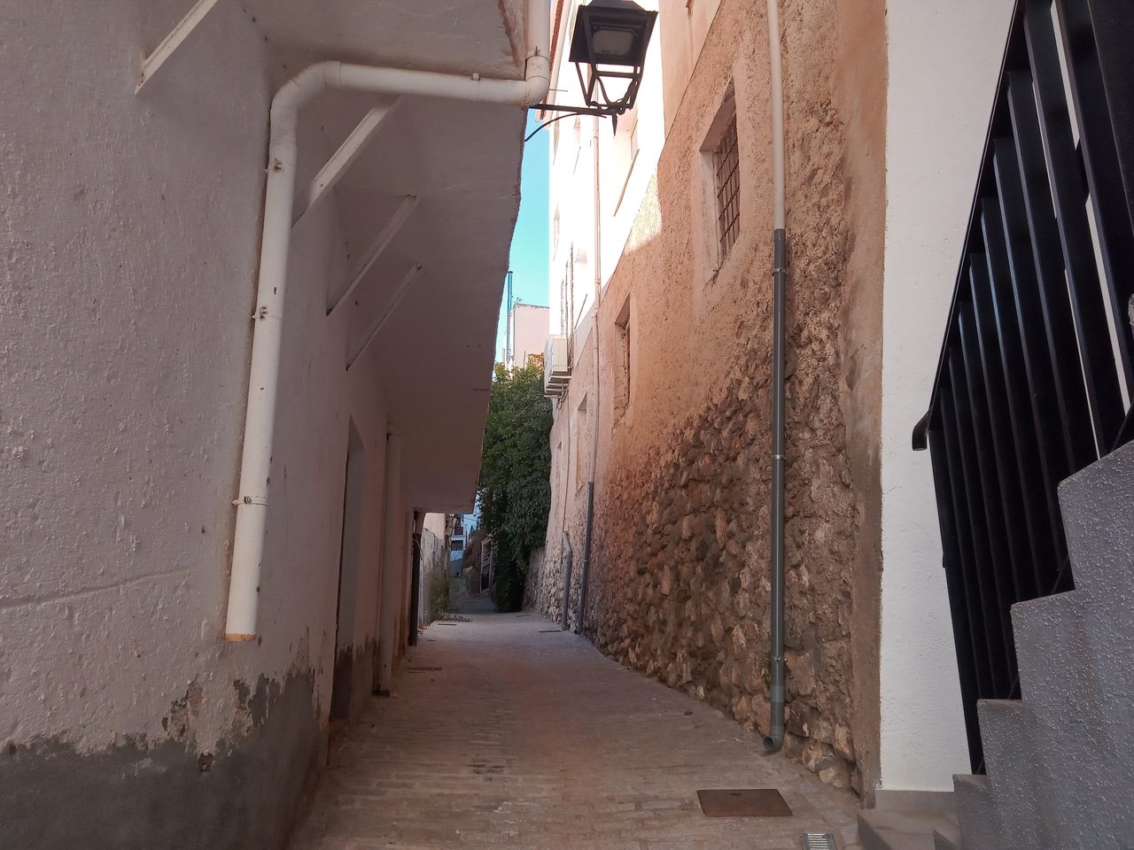 Calles de Serón, caracterizadas por estar en pendiente y ser estrechas