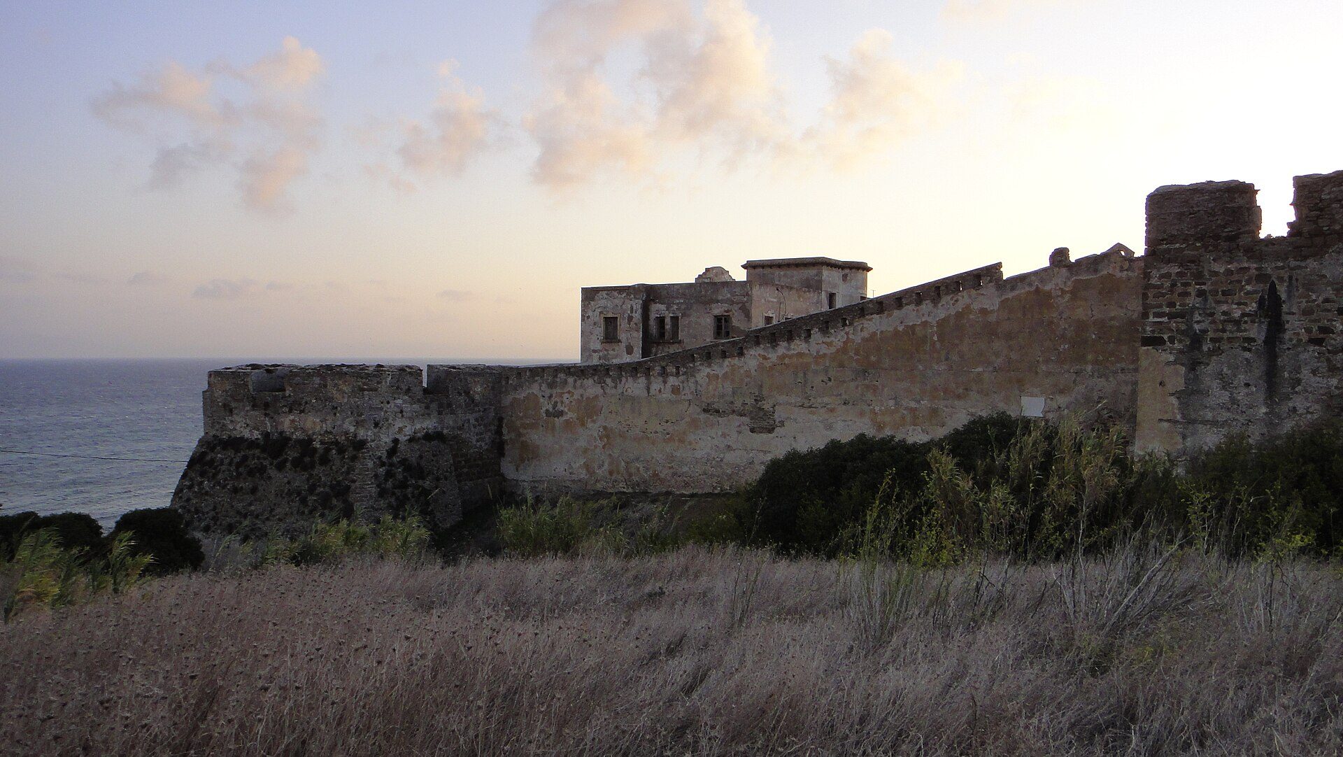 The wall of old city