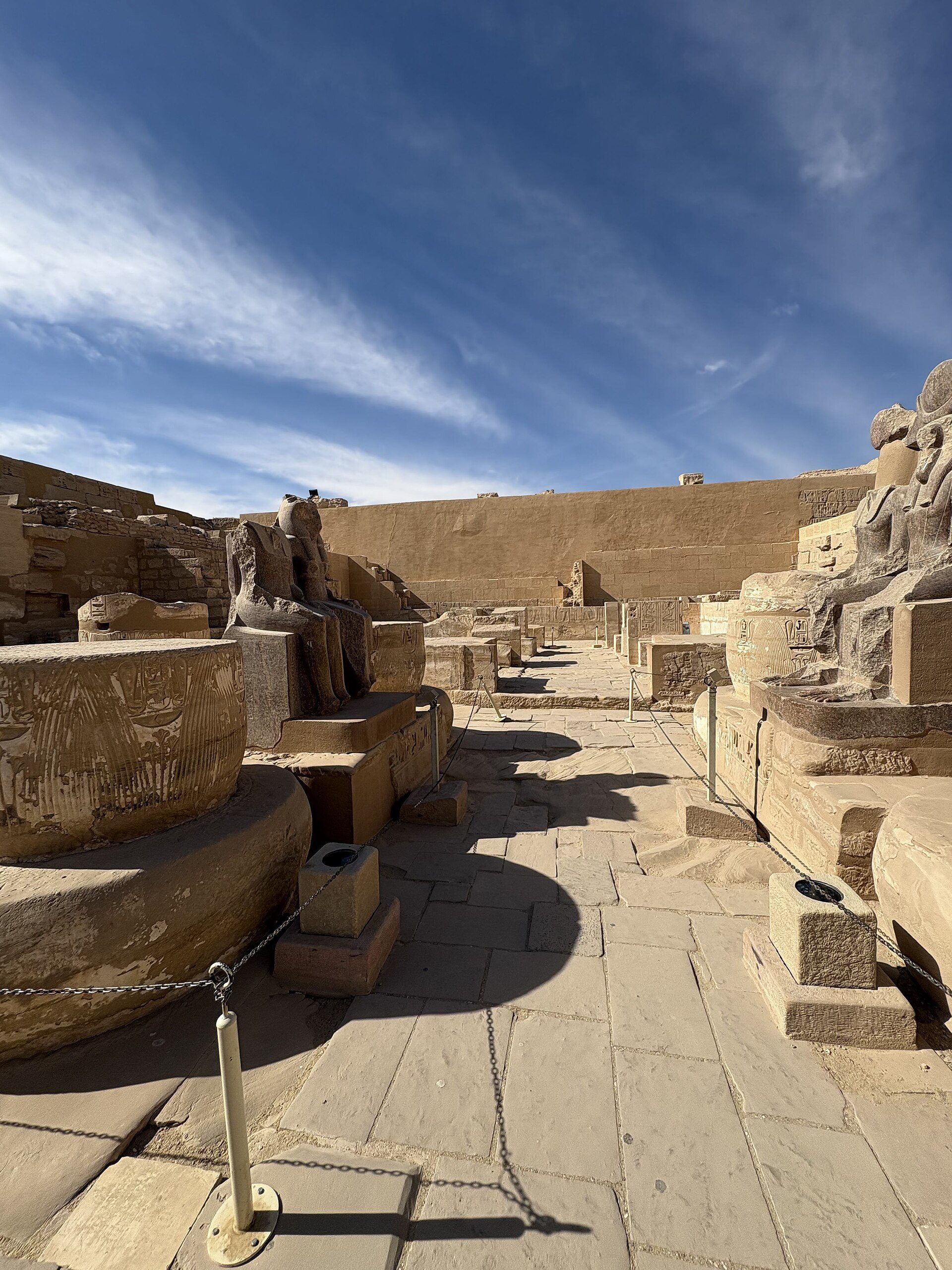 Medinet Habu is an archaeological locality situated near the foot of the Theban 