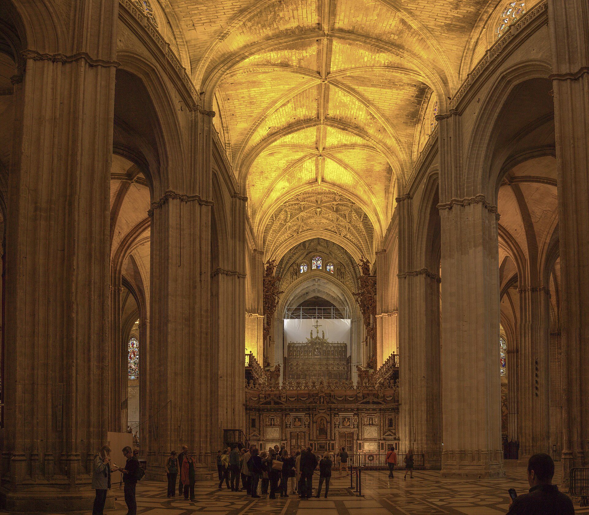 La cathédrale de Séville (en espagnol : Catedral de Santa María de la Sede ou Ca